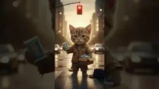 The Story of an Unfortunate Cat Struggling Through a Harsh Life #shorts #animals #cat