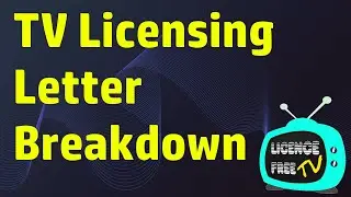10 | TV Licensing Letter Breakdown | Licence Free TV