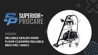 RELIABLE BRIO PRO 6 BAR 1000CC STEAM CLEANER - SEALED HARD FLOOR CLEANING APPLICATION