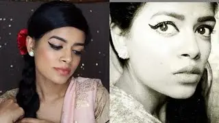 Old Bollywood Makeup and Hair
