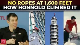 'One mistake and it was over!': Inside Alex Honnold’s rope-free climb up 1,667 feet of Taipei 101