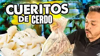 As&iacute; se preparan los CUERITOS DE CERDO 🐷