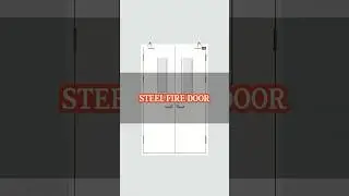Steel fire door #high-grade steel fire door #steel fire-rated doors and windows