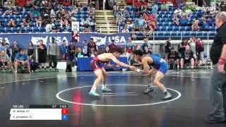 Junior FS 132 Cons 32-1 - Martin Wilkie (MT) vs. dessmund prospero (CO)