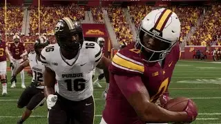 College Football 26: Wk 7 Sim - Purdue vs. Minnesota (PS5) Big Ten Gameplay
