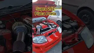 Supra 2JZ Placa Preta #supra #toyotasupra #toyota #2JZ