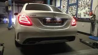 Mercedes C200 Schubabschaltung Klappenauspuff