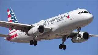 CLOSE UP Arrivals on Runway 8 | Phoenix Sky Harbor Airport Plane Spotting | Part 5