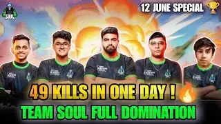 49 KILL in 1 day Ft. Team SouL 💪 #scout #goblin #jonathangaming #bgmi #bgis #zgod #mavi