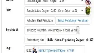 TRY BREED GHOUL AND ZOMBIE NATURE, AND.... I GET FRIGHTENING DRAGON ON FIRST BREED! PART 2