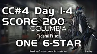 Federal Prison - 200 scores | Low End Squad | CC#4 Arclight Battleplan | 【Arknights】