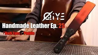 DIY Handmade Embossed Leather Color-changing Paddle | BDSM Aesthetics