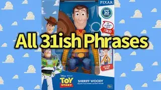 Все 31 фраза для фигурки Thinkway &laquo;Шериф Вуди Делюкс&raquo; (Pull String Action Figure) версии 2021 года