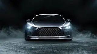 Audi R8  агрессивный внешний вид. Тюнинг от Vorsteiner.