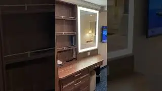Walk through a standard Interior room on Disney Wish from Disney Cruises