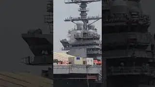 The USS John F. Kennedy(CVN-79) is the second aircraft carrier in the Gerald R. Ford class