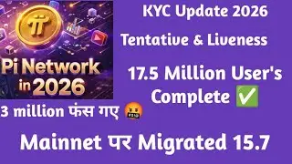 Pi Network KYC Update 2026 🚨 17.5 Million KYC Complete | 3 Million Users Ban 😱