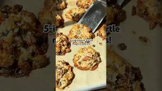 5-ingredient TURTLE MAGIC COOKIES!  