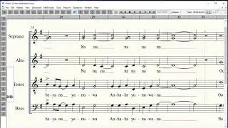 Vuelie by Fjellhe, Tenor Highlighted