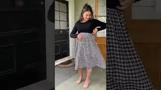 Stunning Summer Maternity Midi Dress (and how too Use for Breastfeeding Too)