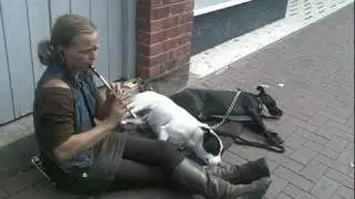Busking In Bromsgrove . . .