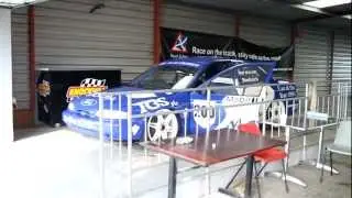 Ford Mondeo BTCC Super tourer test session knockhill