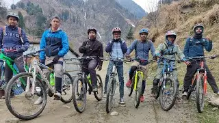 Tiun /shallng / kallang / tiun village lug valley / tiun village in Kullu /off road / cycle off road