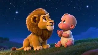 Crown of Stars With Baby Lion 🌟🦁 Fun ABC and Numbers Song for Kids Toddlers Preschool Learning