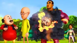 Motu Patlu के पैर पे कुल्हाड़ी, Pinky-Ponki-Panky ने मचाया Havoc!|Motu Patlu:Supervillains From Mars