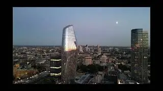 4K HD One Blackfriars mixed use development at No 1 Blackfriars Road Bankside, London #blackfriars