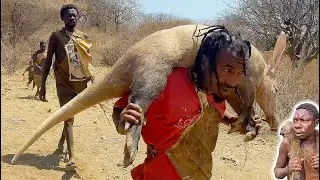 How Hadzabe Tribe Hunt and cook their meat! PLUS CHABA STORY!&hellip;./ Hunting!