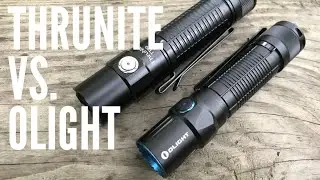 Olight M2T vs. Thrunite TT20 Comparison and Review | Large EDC, Emergency  Flashlights