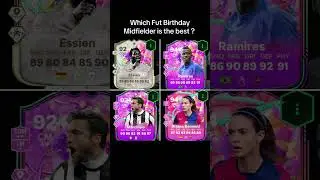 Which Fut Birthday Team 1 Midfielder is the best ? FC 25 Ultimate Team #shorts #fc25 #futbirthday