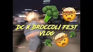 DC x Broccoli Fest Vlog | LEGALLYBOMBB