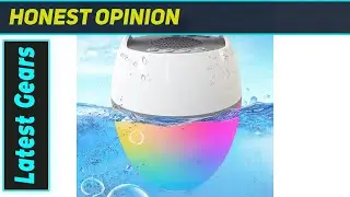 Blufree Floating Speaker: The Ultimate Pool Party Companion