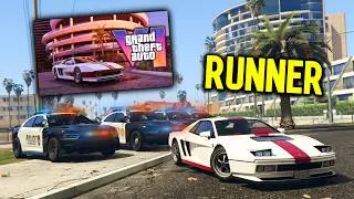 GTA 6's Grotti Cheetah vs POLICE | GTA 5 ManHunt