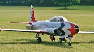ONBOARD CAM / RC SHOOTING STAR T-33 MICK BURRELL AT WESTON PARK RC MODEL SHOW