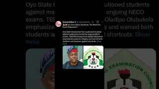 🚨💥Oyo Govt Warns Students: 