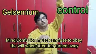 Mental symptoms of Gelsemium