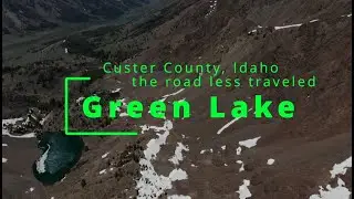 Green Lake || Copper Basin Idaho -- Motorcycle over the mountain to explore the lake and the mine
