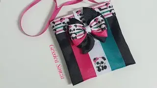Bolsa de sila fita sem costura 🥰fácil de fazer
