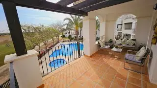 La Torre Golf Resort 2 Bed apartment with large terrace overlooking pool and Golf.. 121,995€ in 4K