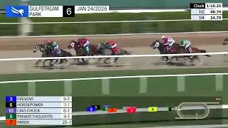 Gulfstream Park January 24, 2026 Race 6