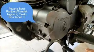 Solusi Megapro Tiger GL Pro Rembes oli pada Bak Magnet dan Cara ganti Paking