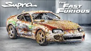 Restoration Abandoned Toyota Supra | Car Model Customisation