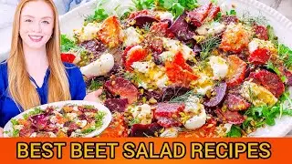 Roasted Beet Salad with Burrata Citrus Fennel Easy Salad Recipes! Roasted beet salad kaise banay |●