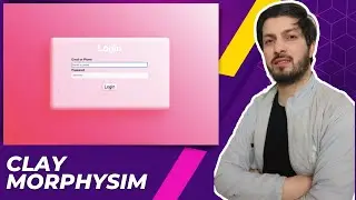 Clay Morphysim Effect using HTM and  CSS