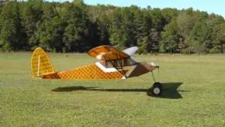 14 Foot Nitro (glow fuel) Quaker r/c plane.