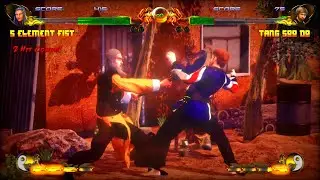 5 ELEMENT FIST vs TANG SOO DO (Hardest Difficulty) Shaolin vs Wutang  - PC