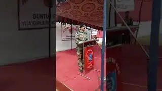 Speech on NCC day by CO 10 Andhra Girls Bn